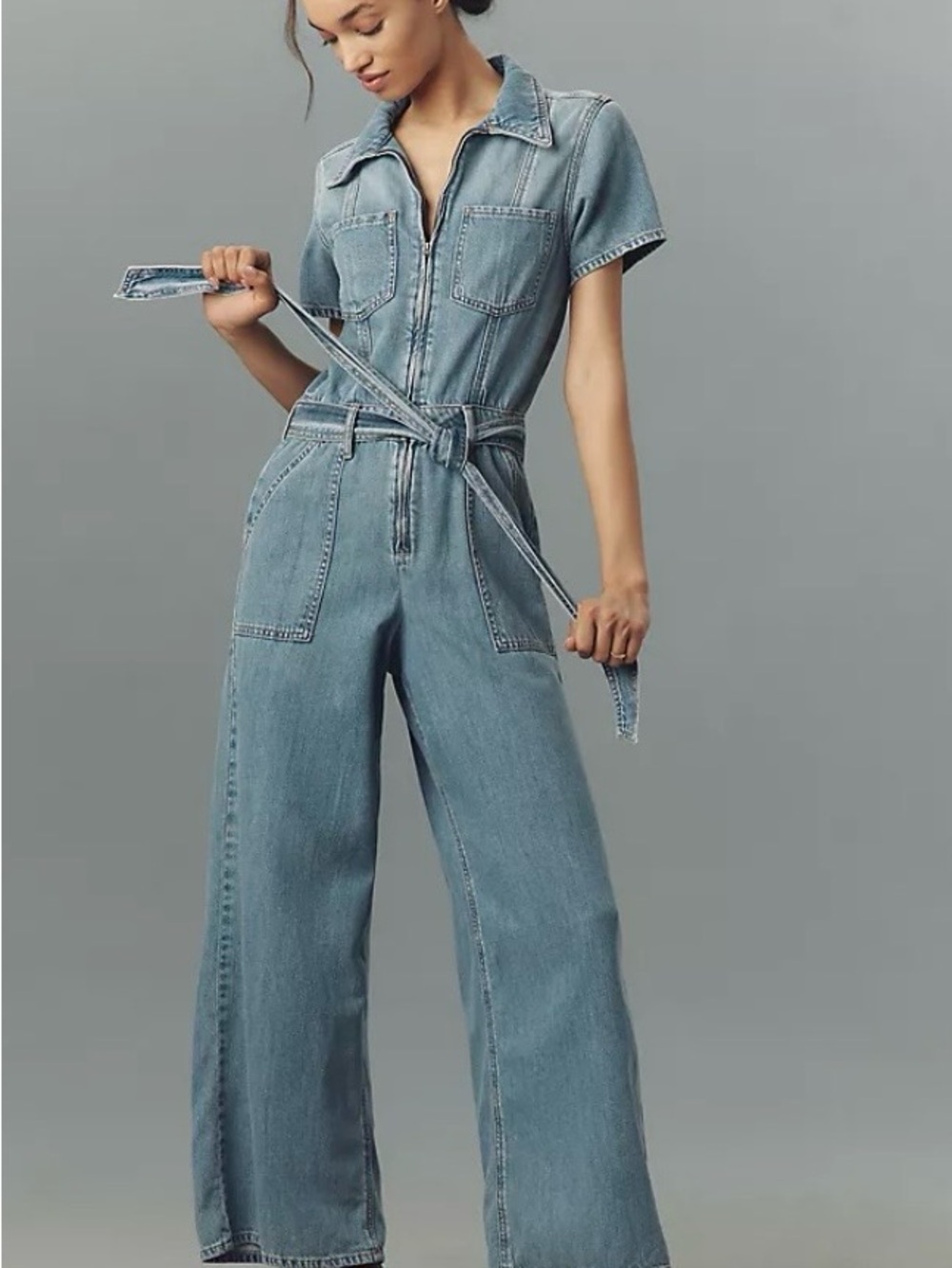 NWT Good American Denim jumpsuit - Picture 7 of 16